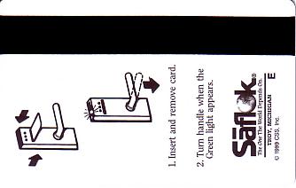 Hotel Keycard Ritz Carlton Generic Back