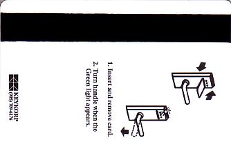 Hotel Keycard Ritz Carlton Generic Back