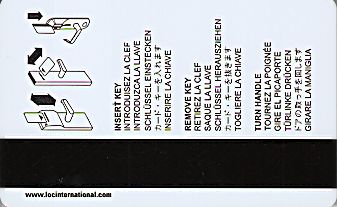 Hotel Keycard Ritz Carlton Generic Back