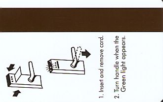 Hotel Keycard Ritz Carlton  Bahrain Back