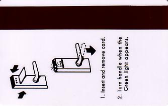 Hotel Keycard Ritz Carlton Doha Qatar Back