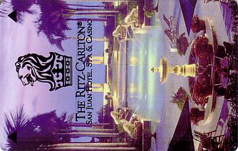 Hotel Keycard Ritz Carlton San Juan Puerto Rico Front