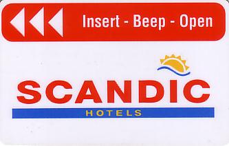 Hotel Keycard Scandic Generic Front