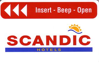 Hotel Keycard Scandic Generic Front