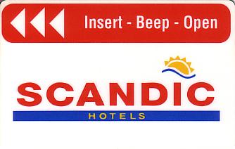 Hotel Keycard Scandic Generic Front