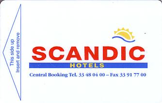 Hotel Keycard Scandic Generic Front