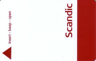 Hotel Keycard Scandic Generic Front