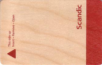 Hotel Keycard Scandic Generic Front