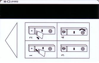 Hotel Keycard Shangri-La Generic Back
