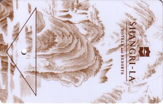 Hotel Keycard Shangri-La Generic Front
