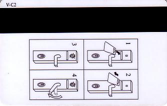 Hotel Keycard Shangri-La Generic Back