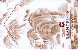 Hotel Keycard Shangri-La Generic Front