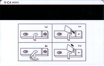Hotel Keycard Shangri-La Generic Back