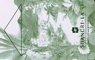 Hotel Keycard Shangri-La Generic Front