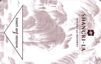 Hotel Keycard Shangri-La Generic Front
