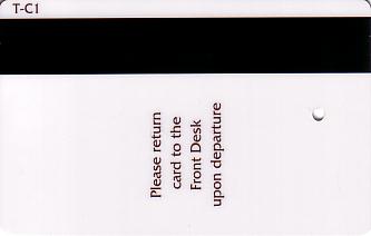 Hotel Keycard Shangri-La Generic Back