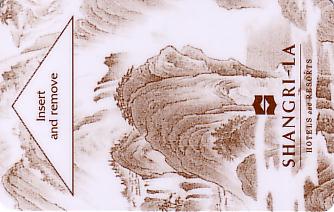 Hotel Keycard Shangri-La Generic Front