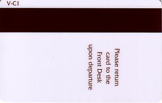 Hotel Keycard Shangri-La Generic Back