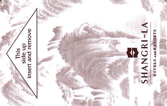 Hotel Keycard Shangri-La Generic Front