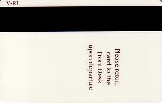 Hotel Keycard Shangri-La Generic Back