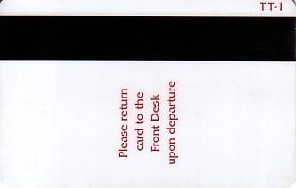 Hotel Keycard Shangri-La Generic Back
