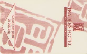 Hotel Keycard Shangri-La Manila Philippines Front