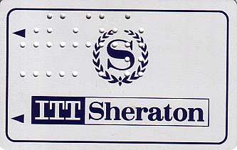 Hotel Keycard Sheraton Generic Front