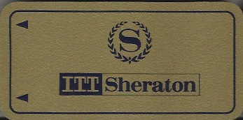 Hotel Keycard Sheraton Generic Front