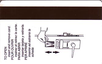 Hotel Keycard Sheraton Generic Back