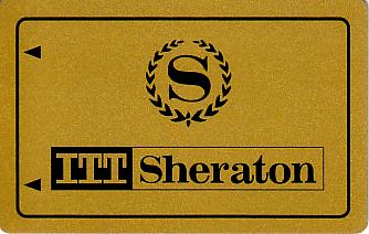 Hotel Keycard Sheraton Generic Front