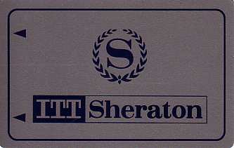 Hotel Keycard Sheraton Generic Front
