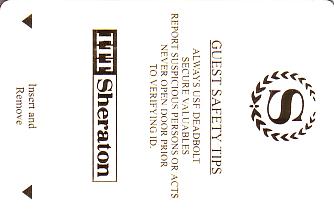 Hotel Keycard Sheraton Generic Front