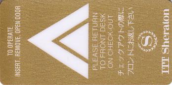Hotel Keycard Sheraton Generic Front