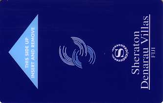 Hotel Keycard Sheraton Nadi Fiji Front