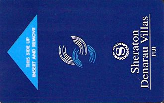 Hotel Keycard Sheraton Nadi Fiji Front