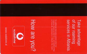 Hotel Keycard Sheraton Tirana Albania Back