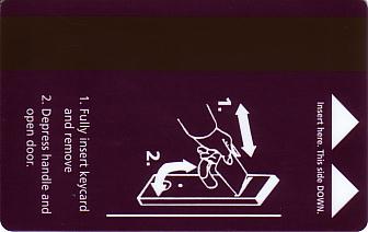 Hotel Keycard Sofitel Generic Back