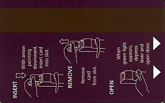 Hotel Keycard Sofitel Generic Back