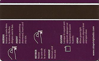 Hotel Keycard Sofitel Generic Back