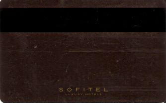 Hotel Keycard Sofitel Generic Back