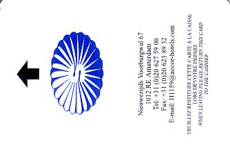 Hotel Keycard Sofitel Amsterdam Netherlands Front