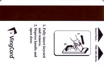 Hotel Keycard Sofitel Angkor Cambodia Back