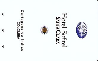 Hotel Keycard Sofitel Cartagena de Indias Colombia Front