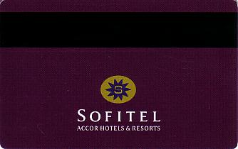Hotel Keycard Sofitel Copenhagen Denmark Back