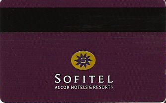 Hotel Keycard Sofitel Rabat Morocco Back