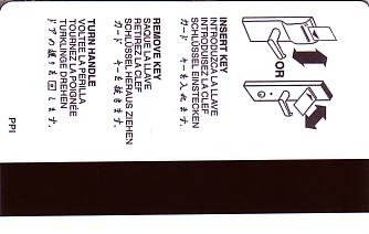 Hotel Keycard Starwood Hotels Generic Back
