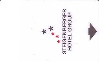 Hotel Keycard Steigenberger Berlin Germany Front