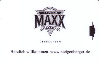 Hotel Keycard Steigenberger Deidesheim Germany Front