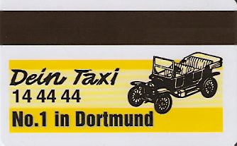 Hotel Keycard Steigenberger Dortmund Germany Back