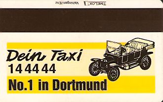 Hotel Keycard Steigenberger Dortmund Germany Back